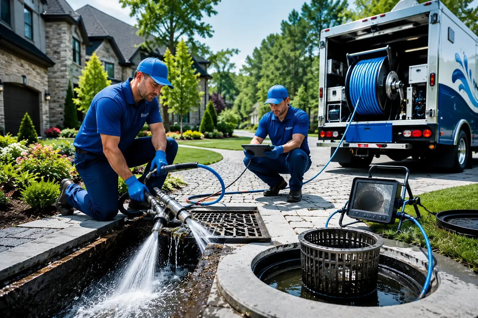 Local outdoor drain cleaning professionals in Grantsburg, WI